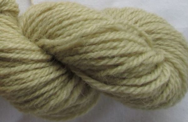 Olive Green Double Knit British Romney Wool Yarn