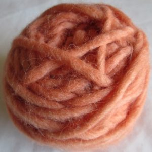 brick red shetland chunky yarn